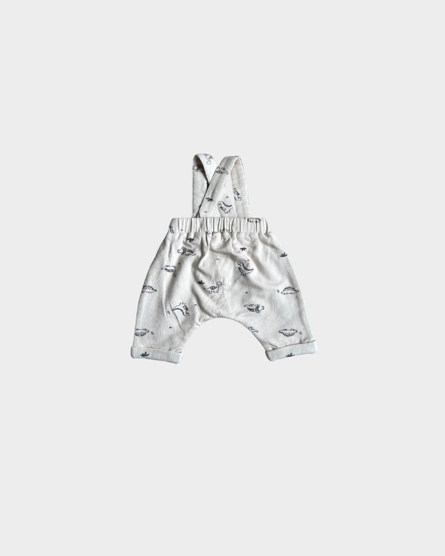 Baby Dino Suspender Overalls