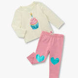 Toddler Cupcake Tee and Legging Set Hatley Kids