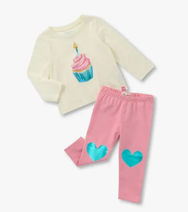 Toddler Cupcake Tee and Legging Set Hatley Kids