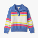Kid + Royal Colorblock Johnny Collar Sweater Hatley Kids