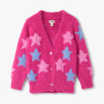 Kid Sparkling Star Fuzzy Cardigan Hatley Kids