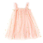 Toddler Fifi Dress in Pink Miki Miette