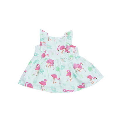 Flamingos Tank and Short Set