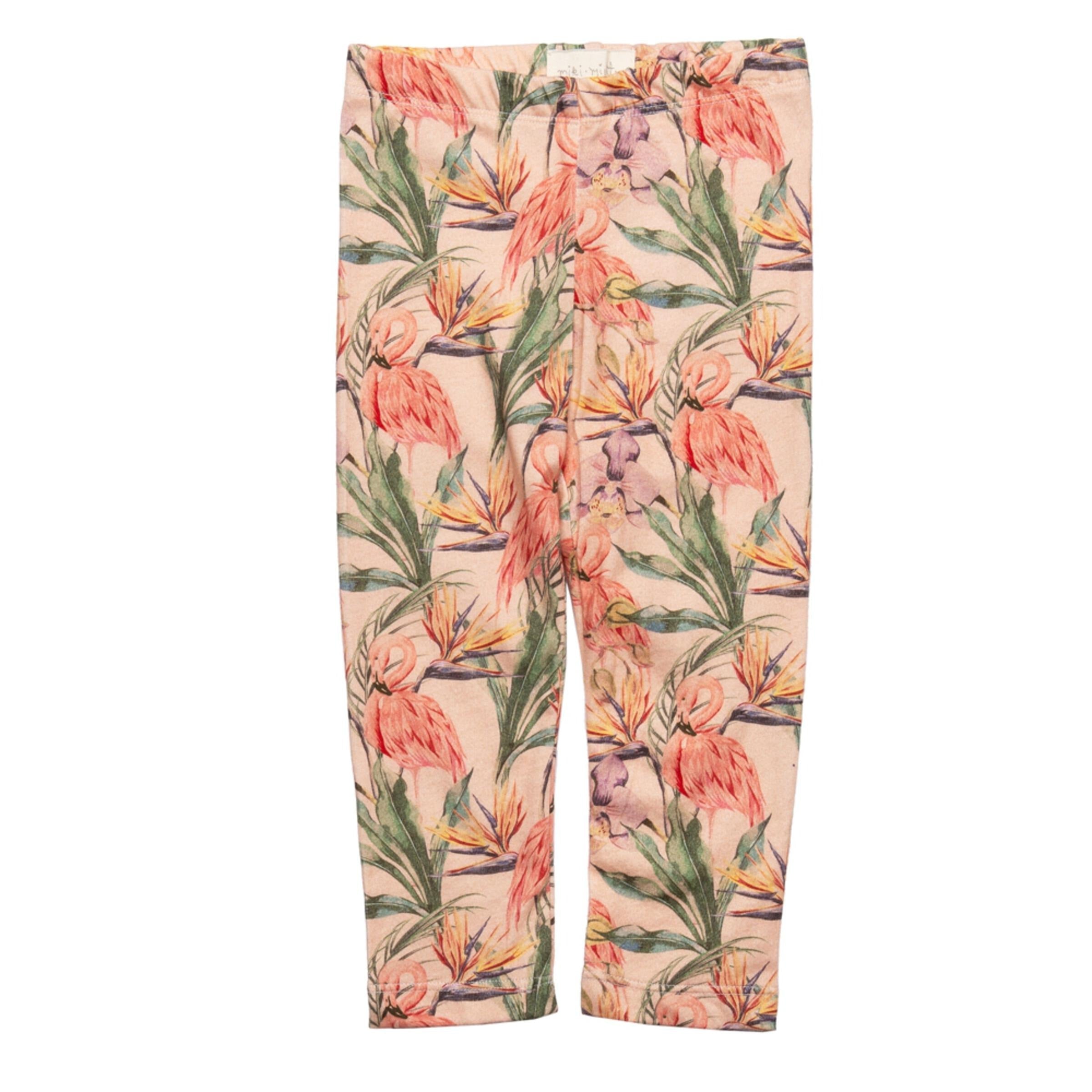 Kid Flamingo Leggings Miki Miette