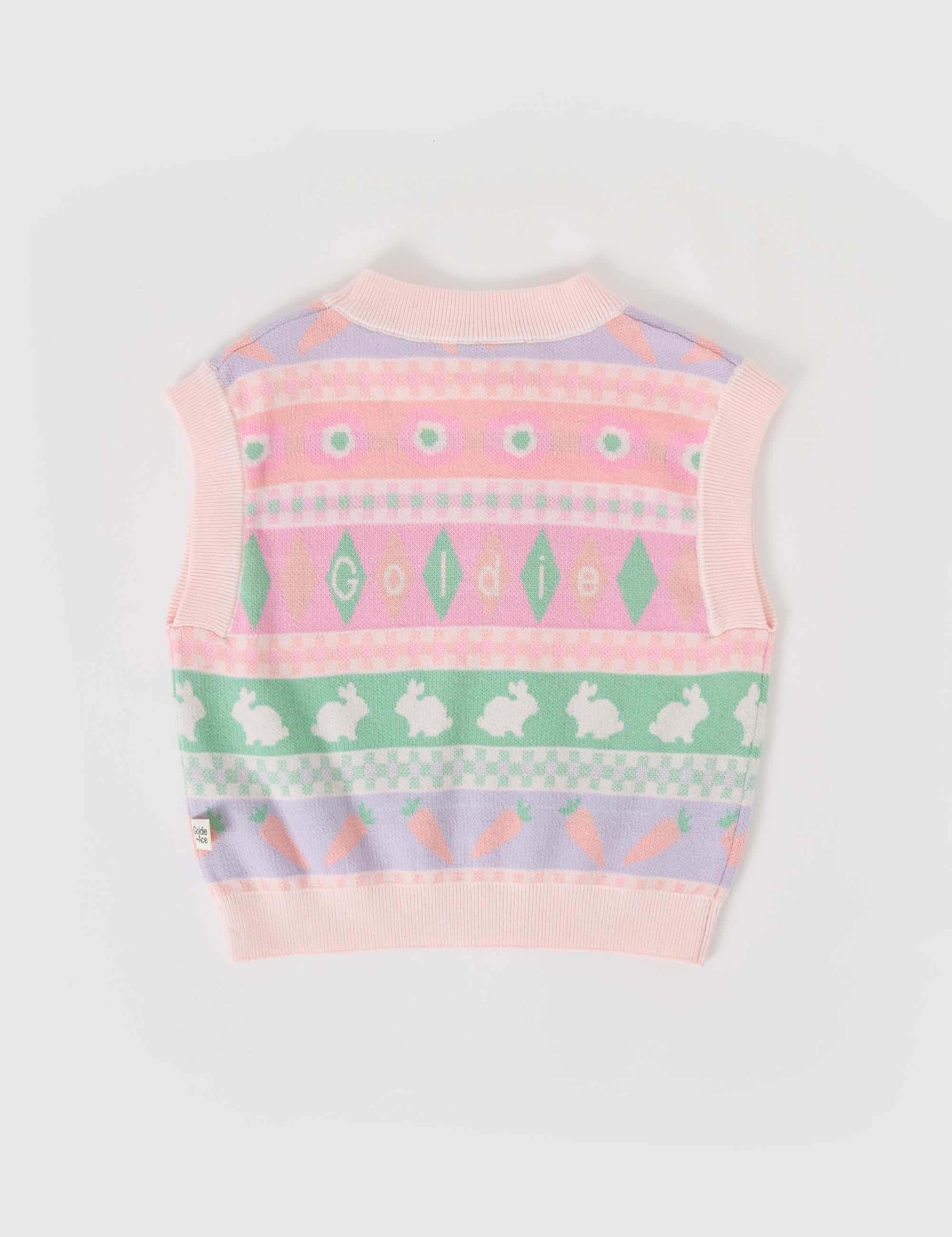Kid Hoppy Knit Vest Goldie & Ace