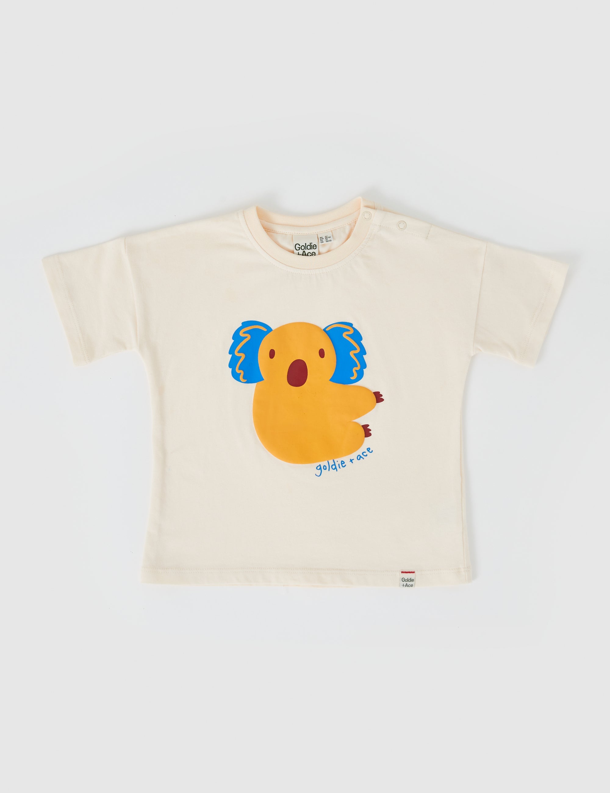 Kid Kutie Koala Puff Print T-Shirt Goldie & Ace