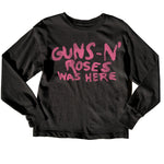 Kid Guns N' Roses Long Sleeve Tee Rowdy Sprout