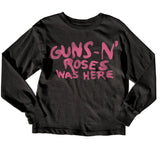 Kid Guns N' Roses Long Sleeve Tee Rowdy Sprout