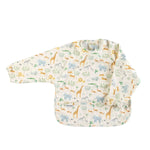 Long Sleeve Waterproof Bib - Safari Jungle Lou Lou Lollipop