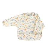 Long Sleeve Waterproof Bib - Safari Jungle Lou Lou Lollipop