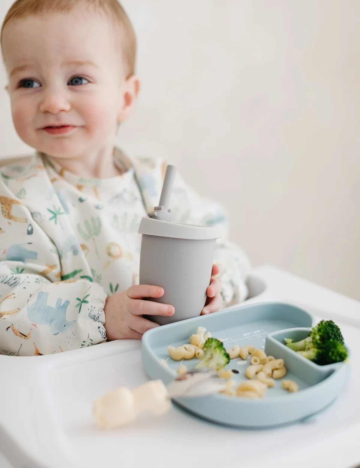 Long Sleeve Waterproof Bib - Safari Jungle Lou Lou Lollipop