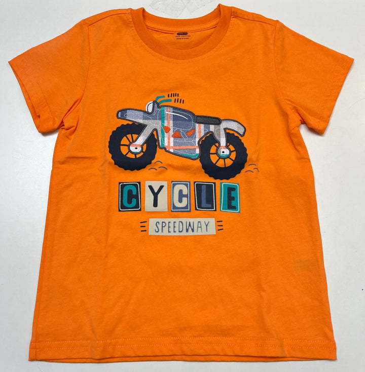 Cycle Speedway Appliqué Shirt and Short Set
