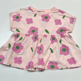 Toddler Pink Blossom Flower Top Mamino