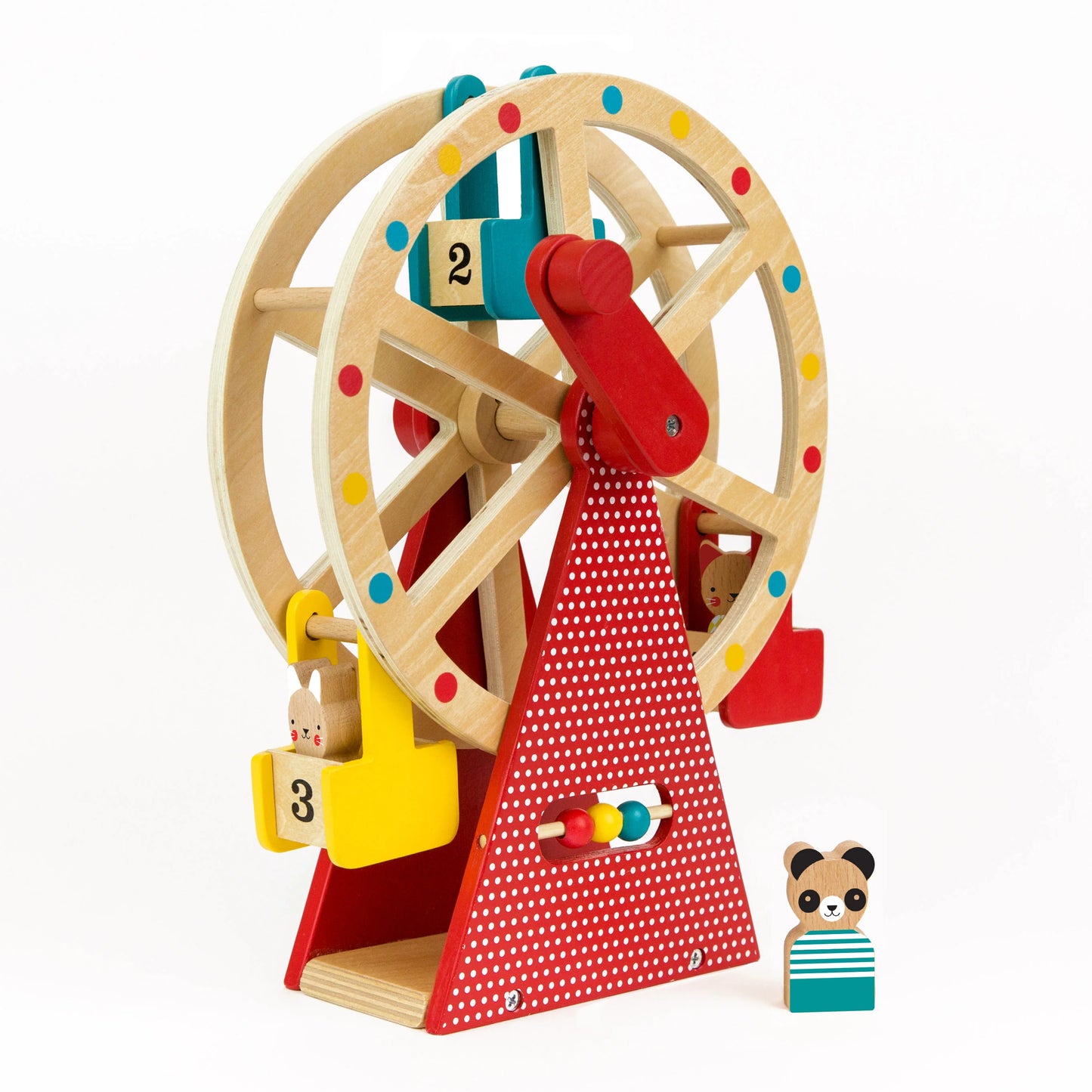 Wooden Ferris Wheel Carnival Play Set