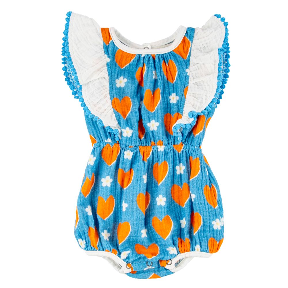 Baby Love + Daisies Bubble Romper Miki Miette
