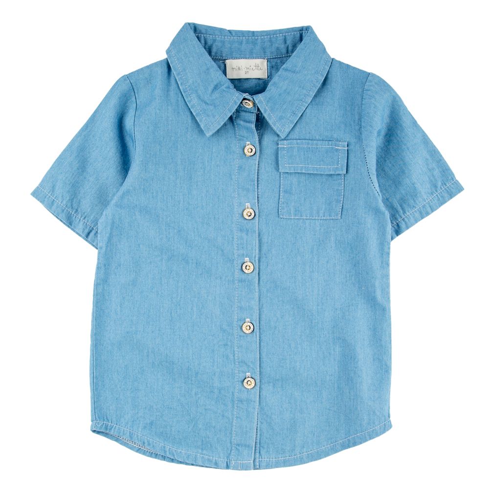 Toddler Western Surfing Button up Miki Miette