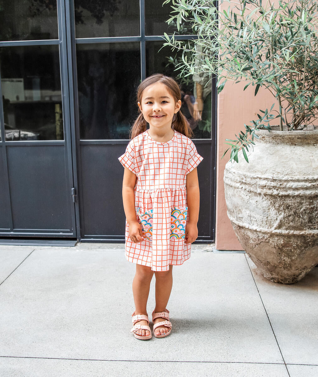 Kid Maxime Dress Double Rainbow Miki Miette