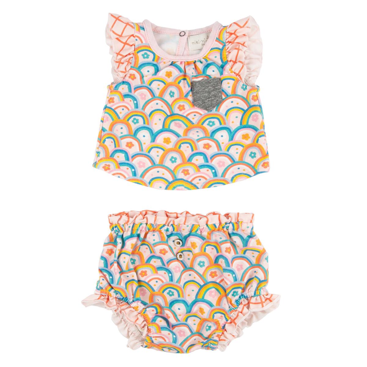 Baby Yasi Miette Set Double Rainbow Miki Miette