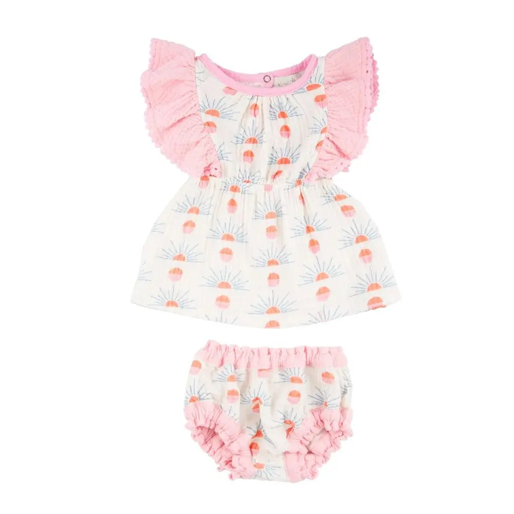 Mia Layette Set Western Sun Miki Miette AM