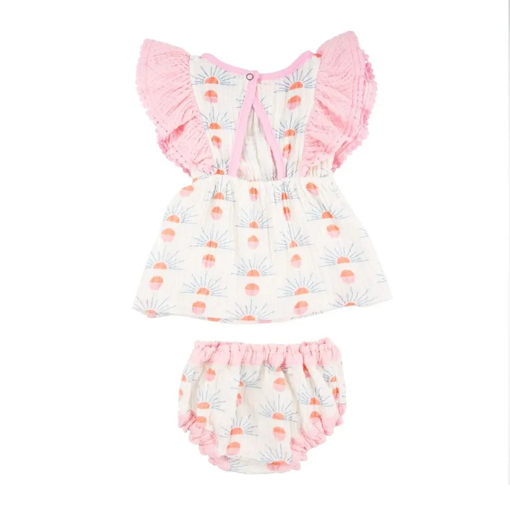 Mia Layette Set Western Sun Miki Miette AM