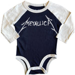 Baby Metallica Long Sleeve Onesie Rowdy Sprout
