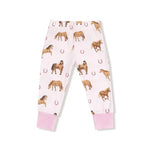Kid Pink Horses Loungewear Set Angel Dear