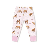 Kid Pink Horses Loungewear Set Angel Dear