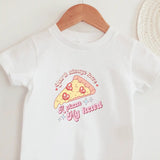 Toddler You'll Always Have A Pizza My Heart Shirt GIGGLES LA