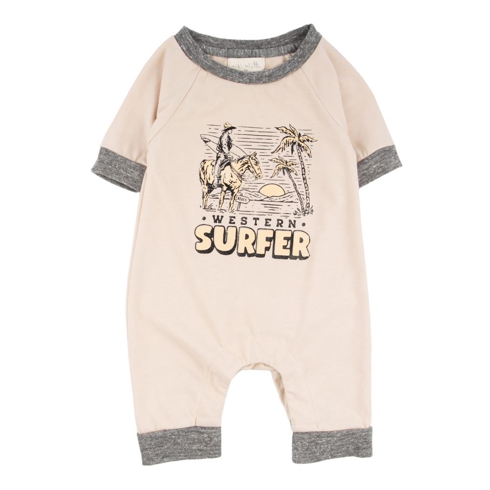 Baby Western Surfer Romper Miki Miette