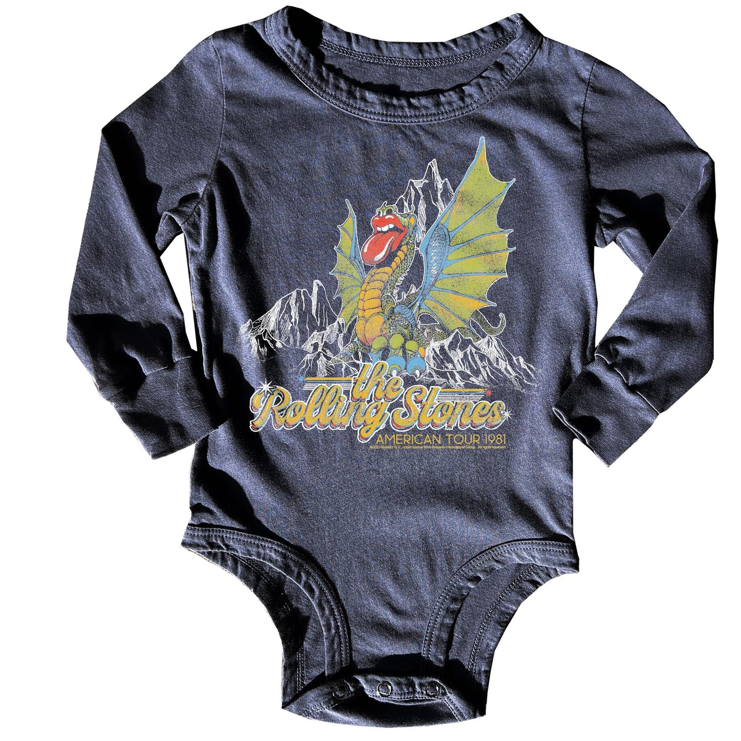 ROLLING STONE LONG SLEEVE ONESIE