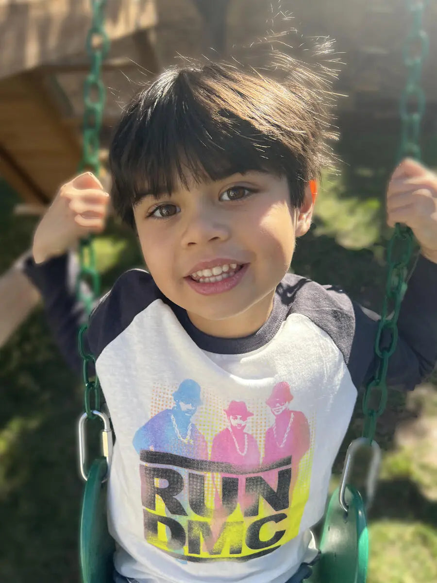 Toddler Run DMC Graffiti Long Sleeve Tee Rowdy Sprout