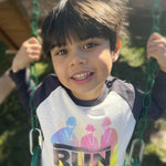 Toddler Run DMC Graffiti Long Sleeve Tee Rowdy Sprout