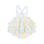 Baby Ric Rac Stripe Ruffle Sunsuit Angel Dear