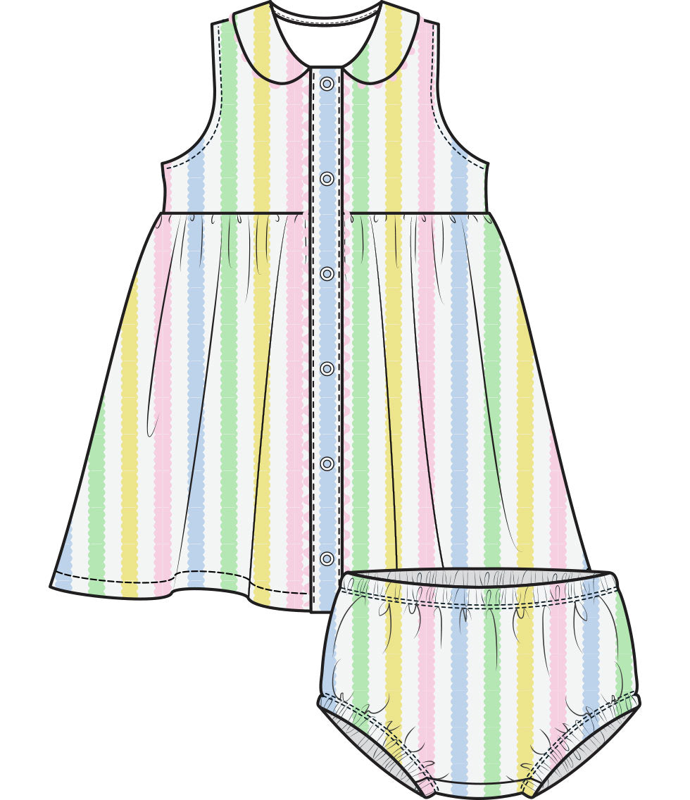 Baby Ric Rac Stripe The Jill Angel Dear