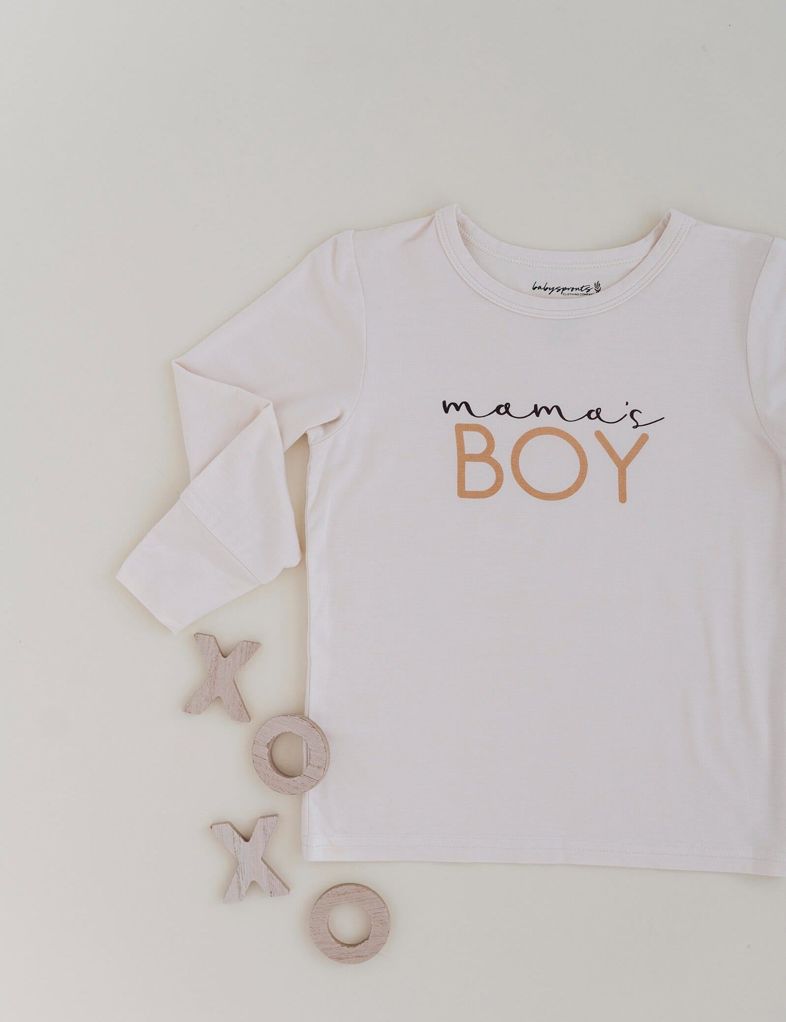 Baby Mama's Boy Long Sleeve Top Babysprouts