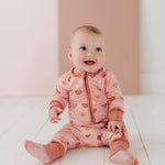 Baby Pink Heart Romper Babysprouts