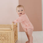 Baby Heart Knit Sweater Romper Babysprouts