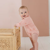 Baby Heart Knit Sweater Romper Babysprouts