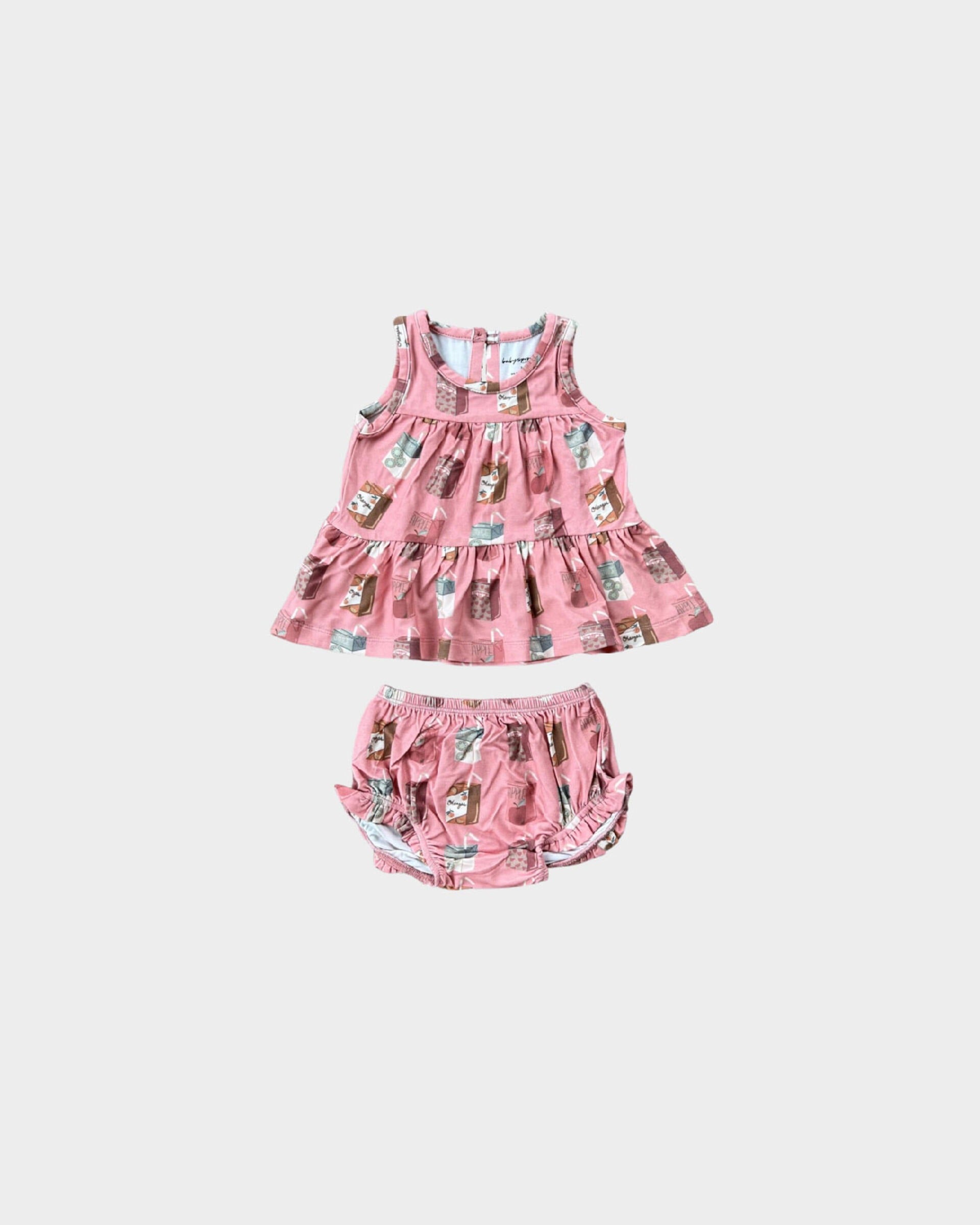 Baby JUICE BOX DOUBLE PEPLUM & BLOOMER Babysprouts