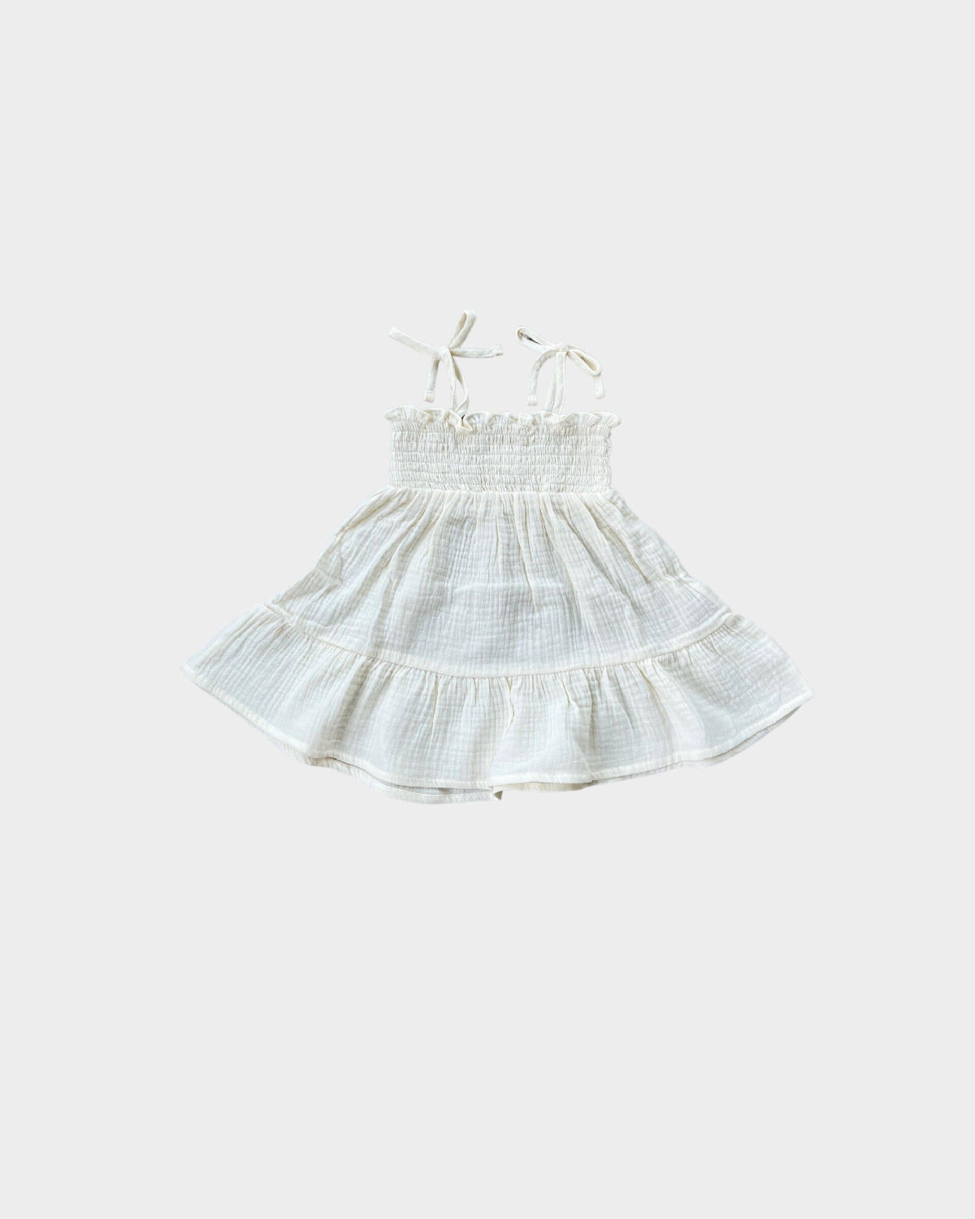 Kid CREAM MINI DRESS Babysprouts