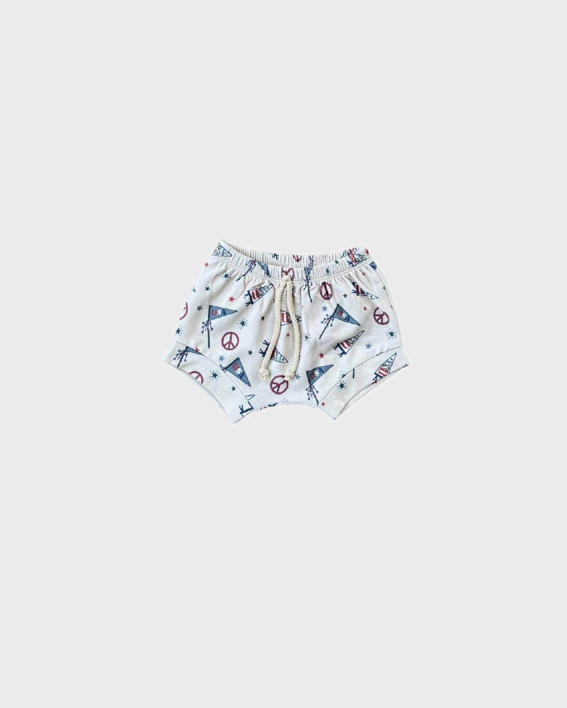 Kid USA Flag Shorties Babysprouts