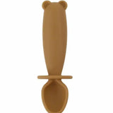 Silicone Fork and Spoon Teether Sets three hearts modern