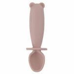 Silicone Fork and Spoon Teether Sets three hearts modern