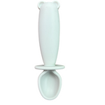 Silicone Fork and Spoon Teether Sets three hearts modern
