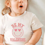 Toddler Smiley Face Be Mine Shirt GIGGLES LA