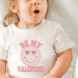 Toddler Smiley Face Be Mine Shirt GIGGLES LA