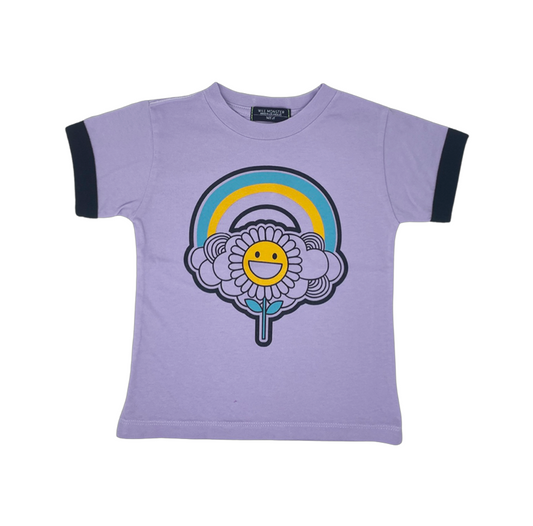 Poppin' Purple Sunflower Tee