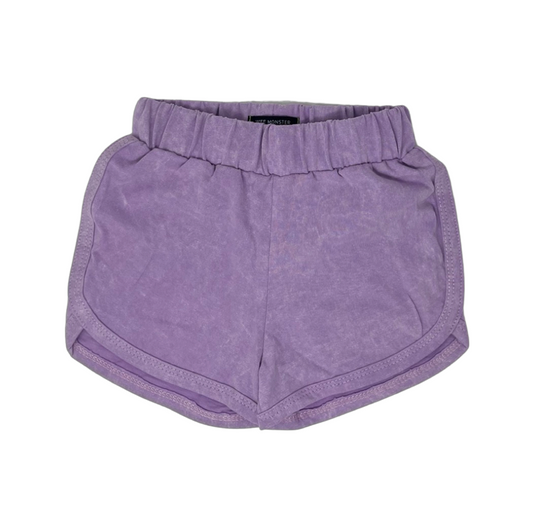 Poppin' Purple Mineral Wash Shorts