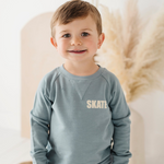 Kid Raglan Sweatshirt In Ruff Ruff Babysprouts