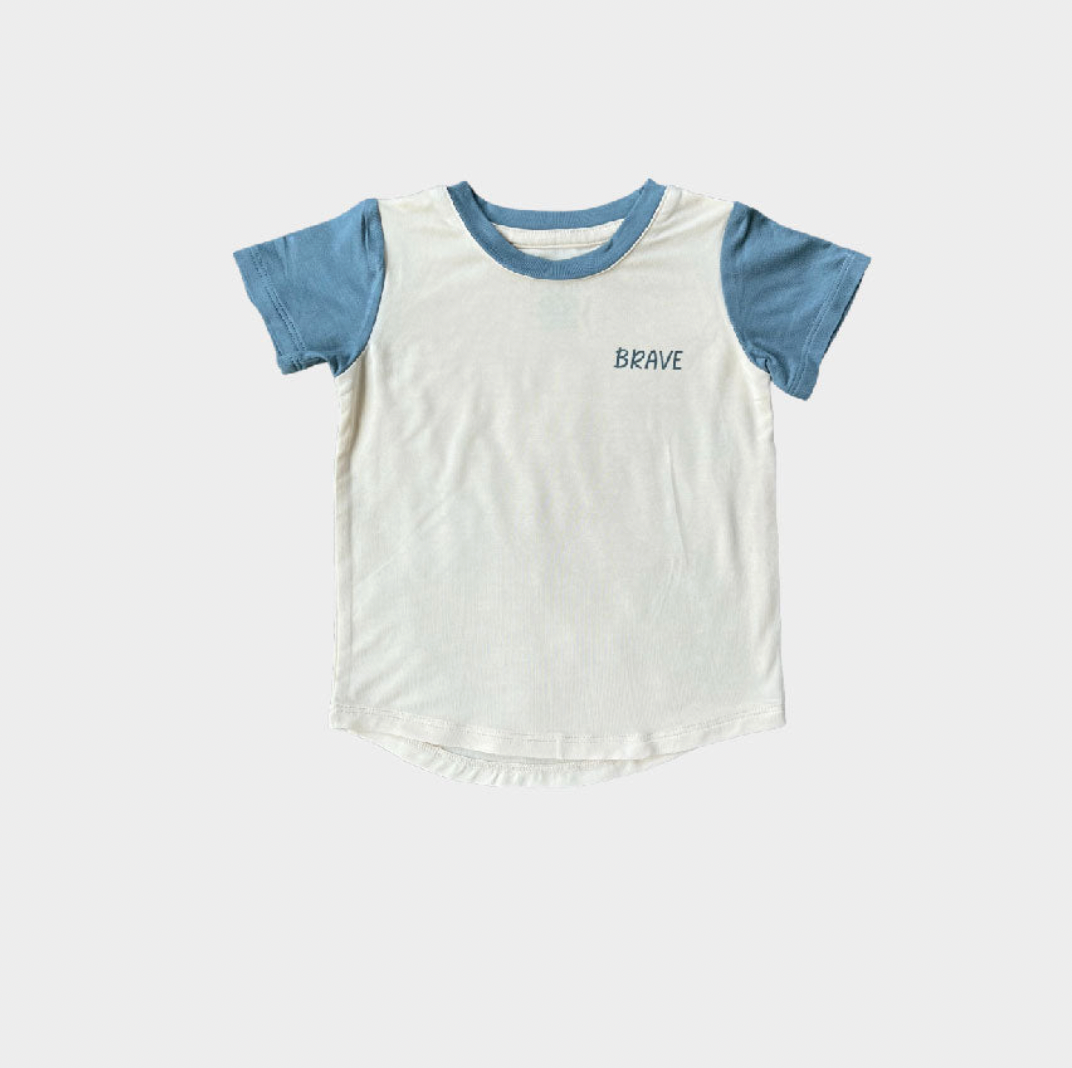 Kid Brave Color Block Tee Babysprouts